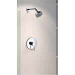 Shower Mixer - Round Series FA0126 + Wall Mount Shower Rose